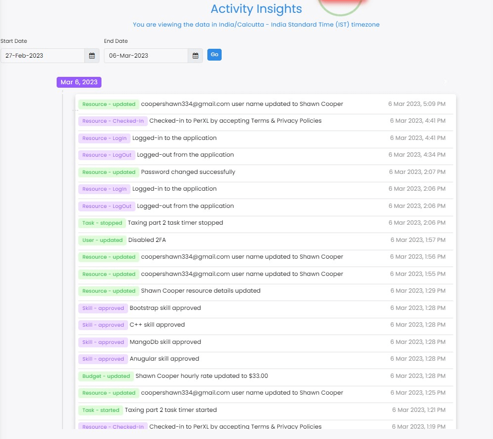 AI Task Description feature