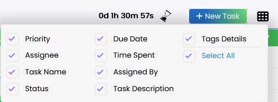 AI Task Description feature